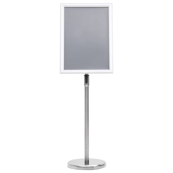 Detaildisplaykasser - Living plakatstativ A3 aluminiumslegering sølvfarvet