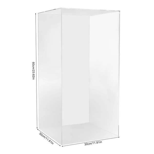 Acryl Display Case, Høj Gennemsigtighed, Pålidelig og Robust,Klar