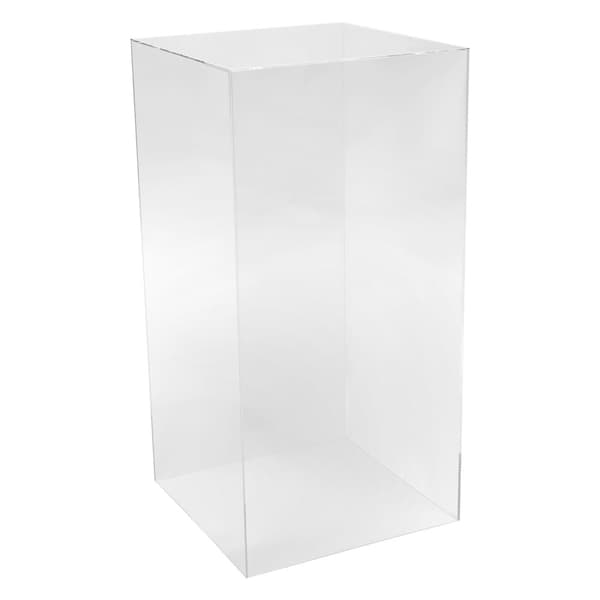 Acryl Display Case, Klar Design, Holdbart Materiale, Ideel til Blomsterdekorationer