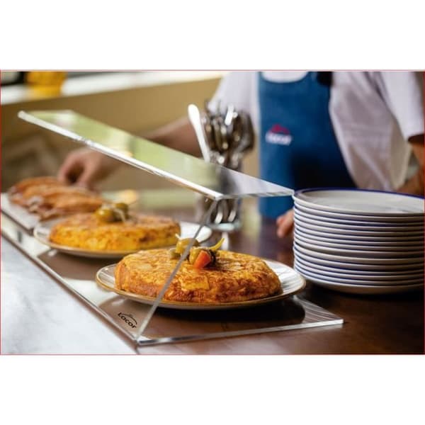 Bar monter - LACOR - PINTXOS PROTECTOR 75 CM - Grå - Skydd mot kontaminering