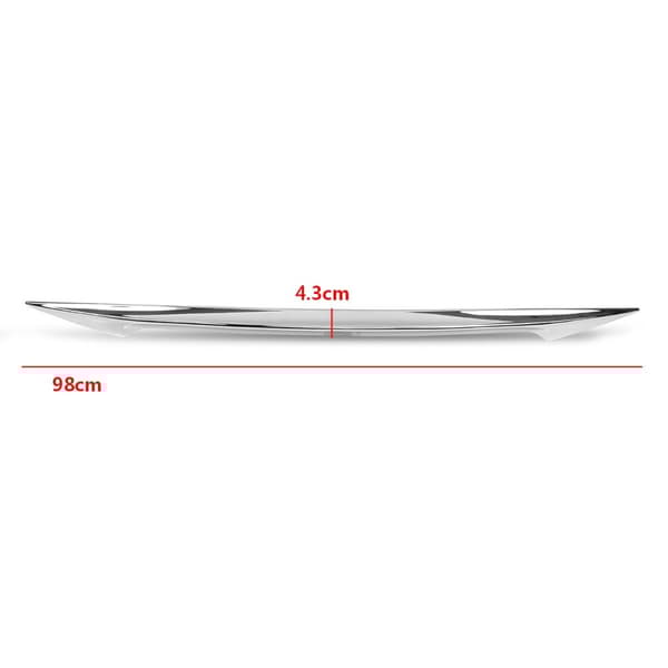 ABS eller Carbon Fiber Car Bag Trunk Spoiler Til Nissan Qashqai Dualis J11 2014 2015 2016 2017(sølv)