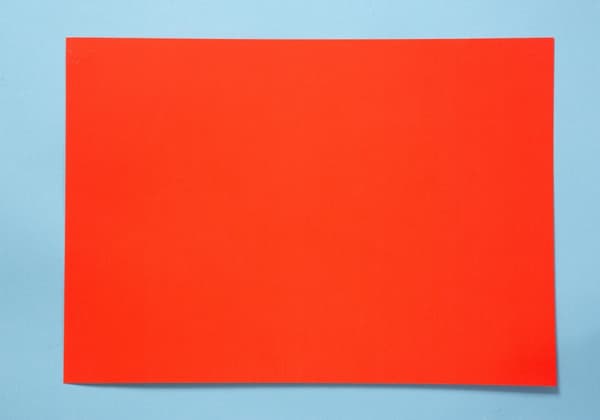 Textkartong A4 260g fluor röd 25/fp