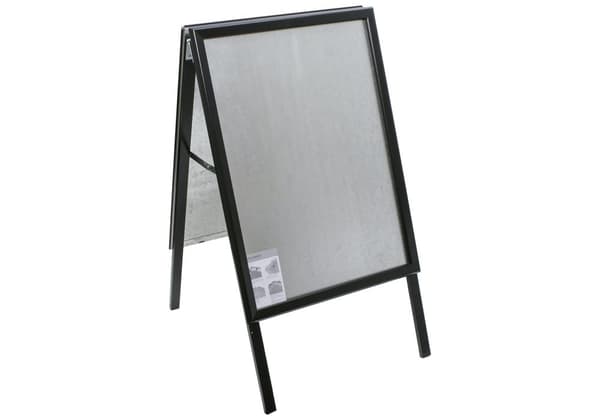 Gatuställ Alu-Blackline 50x70 svart
