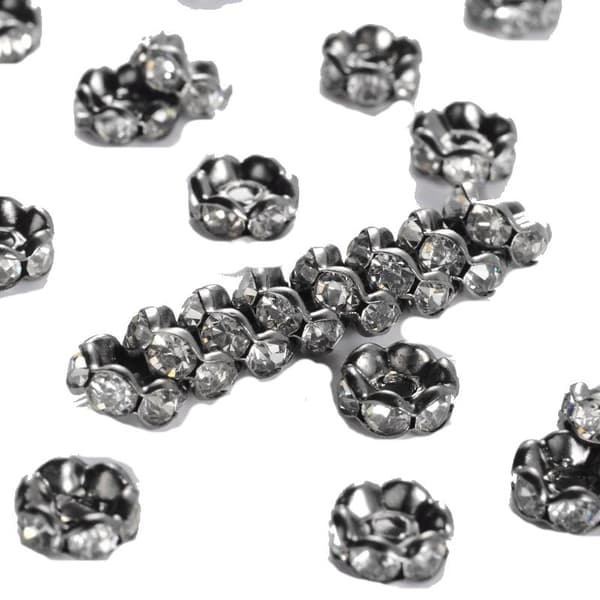 190 strassrondeller 5 mm svartplätering