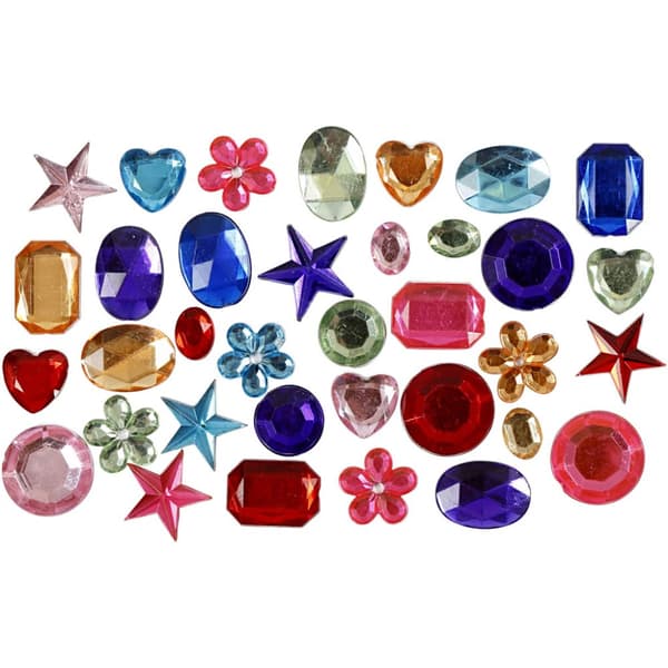 Rhinestones 10-15 mm - Prinsessans Skatter - 1600 st