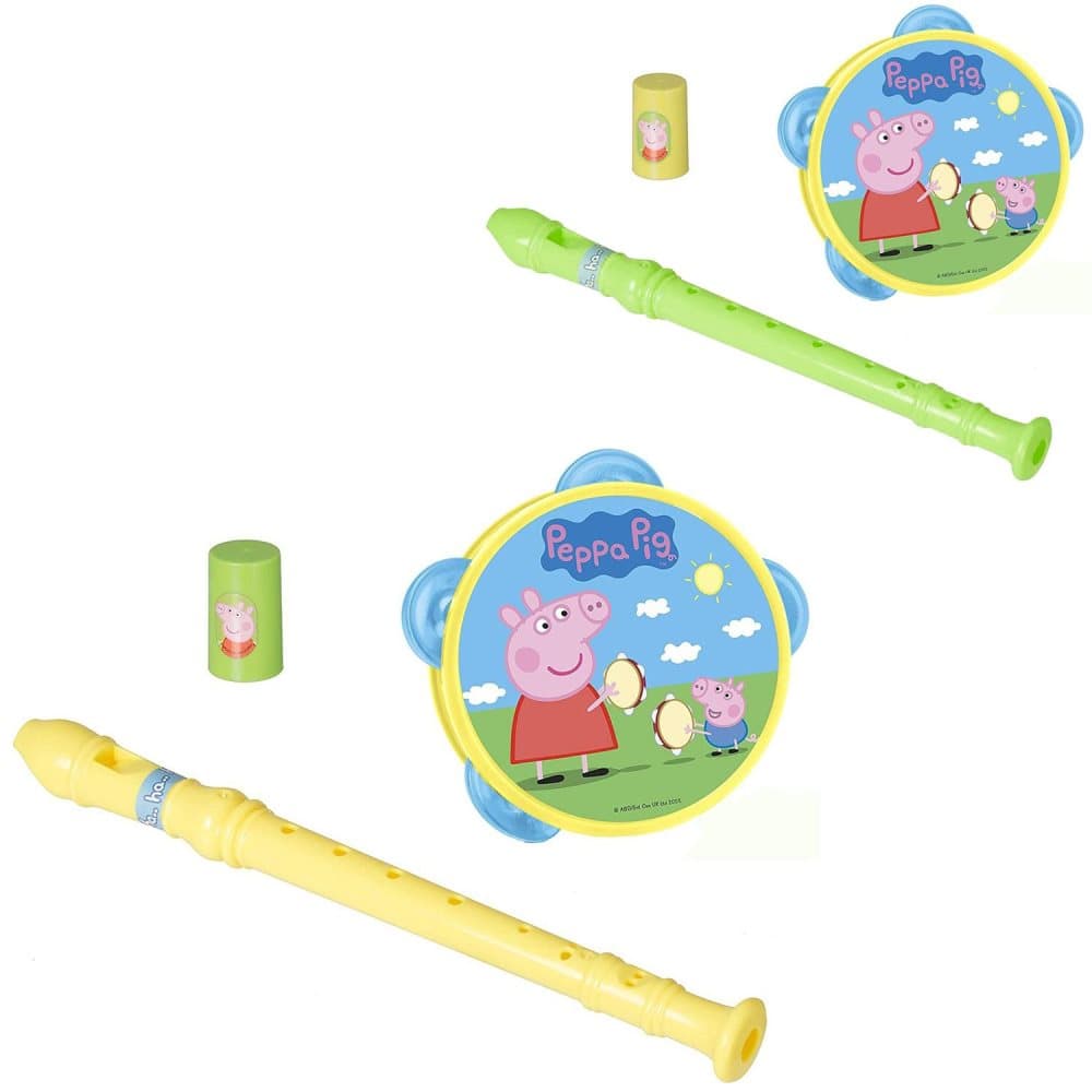 Peppa Pig, 1x Musiksæt - Solgt Tilfældigt