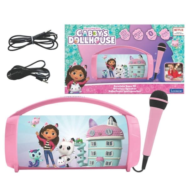 Lexibook Gabbys dukkehus Bluetooth-lyshøyttaler (BTP585GDHZ)