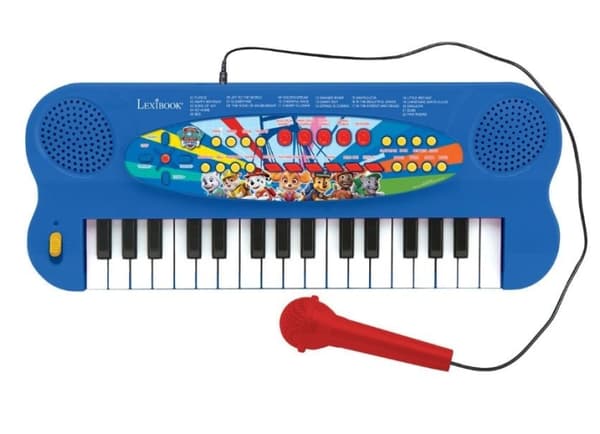 Lexibook Paw Patrol - Elektroniskt tangentbord med mikrofon (32 tangenter) (K703PA)