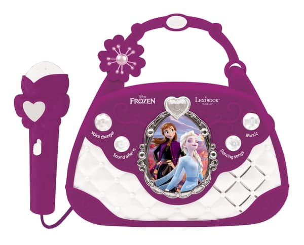 Lexibook Disney Frozen - käsilaukku-musiikkikaiutin (K102FZ)