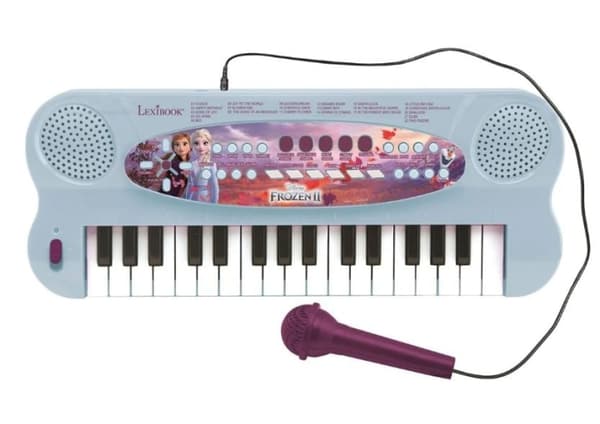 Lexibook Disney Frozen - Elektronisk keyboard m. mikrofon (32 tangenter) (K703FZ) Flerfarget