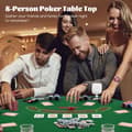 Pikkukuva 3 / 8: Pokeripöytäkansi, 48x48 tuumaa, vihreä