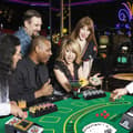 Miniatyrbillede 2 af 8: Pokersæt, 14 gram Pokerchips 300 Stykker Casino Pokersæt- Sort, 15,5x12,5x5,5 tommer, Sølv