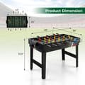 Miniatyrbillede 5 af 8: Multi Spillebord, 49x38x32.5 tommer, Sort