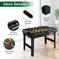 Miniatyrbillede 8 af 8: Multi Spillebord, 49x38x32.5 tommer, Sort