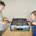 Miniatyrbild 2 av 8: Minifoosballbord, 37x32x27 tum, Svart Blå