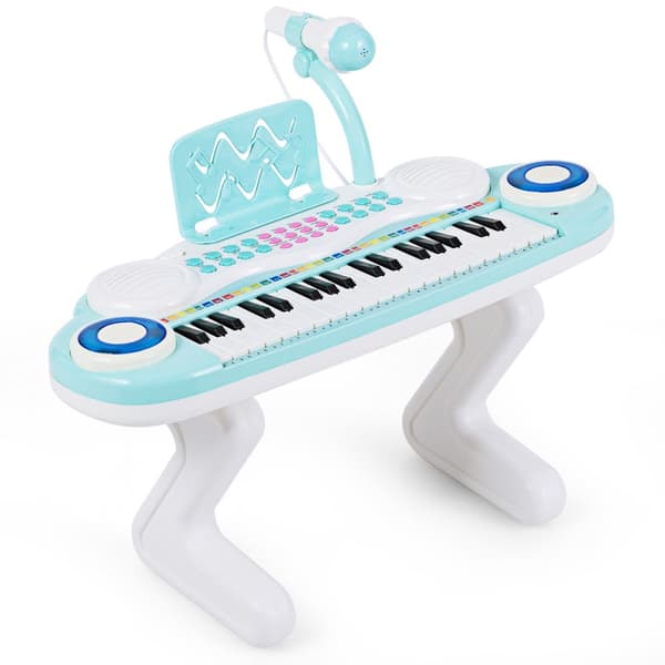 Digitaalipiano, 48x20x38 cm, Sininen