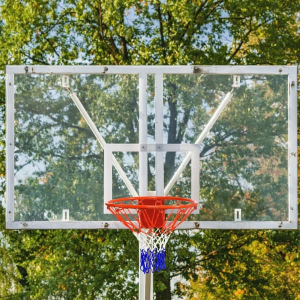 Koripallon kori, 46 cm, punainen valkoinen sininen