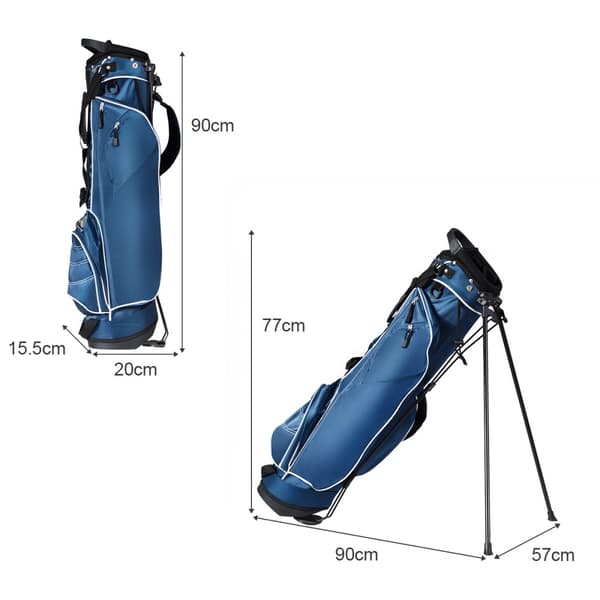 Golf-laukku, 25.4x17.78x88.9 cm, sininen