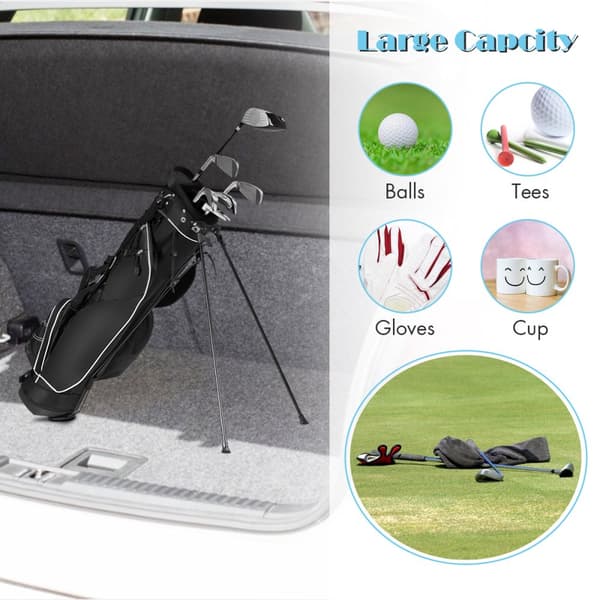 Golf-laukku, 25.4x17.78x88.9 cm, sininen