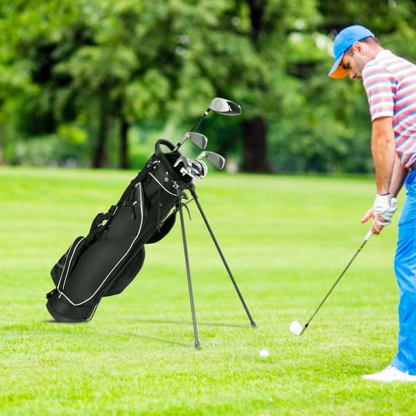 Golfbag, 25.4x17.78x88.9 cm, Blå