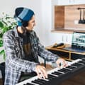 Miniatyrbild 6 av 8: Digitalpiano, 137x16.5x5 cm, Svart och Vit