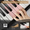 Miniatyrbild 8 av 8: Digitalpiano, Klaviatur, 126x30x22,5 cm, Svart