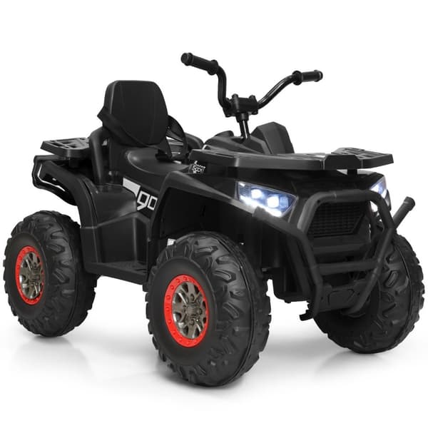 Elektrisk Quad til børn, 113x69x76 cm, Sort