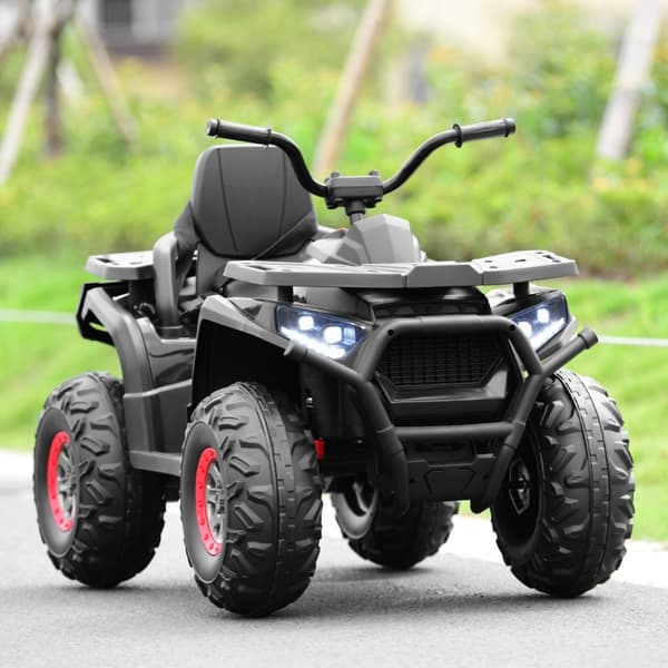 Elektrisk Quad til børn, 113x69x76 cm, Sort