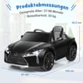 Pikkukuva 3 / 8: Lasten sähköauto, Lexus LC500, 107x60.5x43 cm, Musta