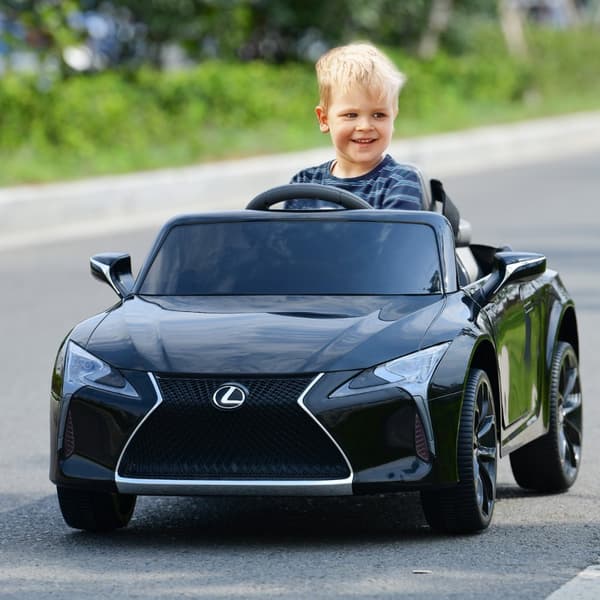 Lasten sähköauto, Lexus LC500, 107x60.5x43 cm, Musta
