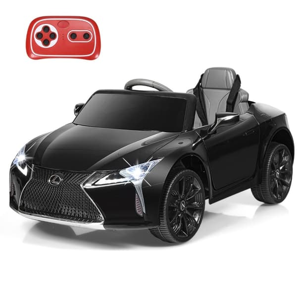 Lasten sähköauto, Lexus LC500, 107x60.5x43 cm, Musta