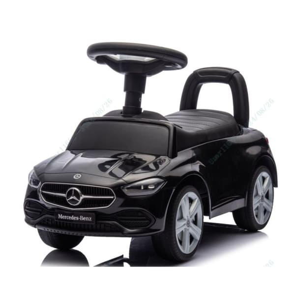 Ajomattoauto, Mercedes-Benz -lisenssoitu ajolelu, 65x28x38 cm, Musta