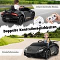Pikkukuva 7 / 8: Lasten sähköauto, Lamborghini 12V, 118.5x63x48 cm, vaaleanpunainen