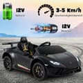 Pikkukuva 8 / 8: Lasten sähköauto, Lamborghini 12V, 118.5x63x48 cm, vaaleanpunainen