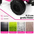 Miniatyrbild 3 av 8: Barnens Elbil, 24V, 77x115x67 cm, Rosa