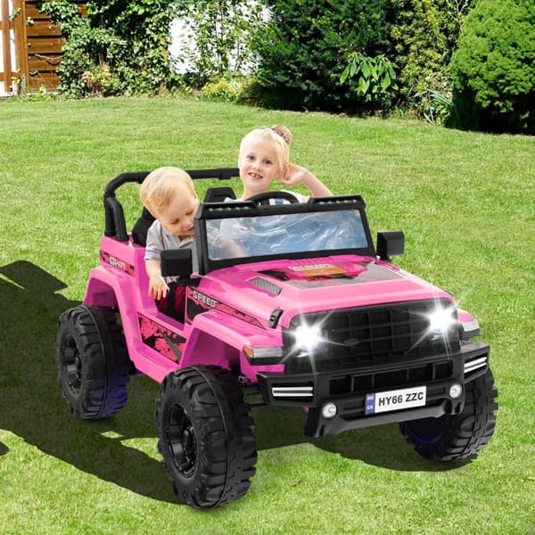 Barnens Elbil, 24V, 77x115x67 cm, Rosa