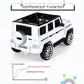 Pikkukuva 3 / 8: Sähköauto lapsille, Mercedes Benz, 105.5x62x54.5 cm, valkoinen