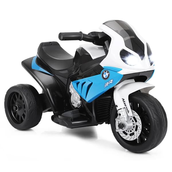 Elektrisk motorcykel för barn, 66x37x44,5 cm, Blå
