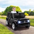 Pikkukuva 8 / 8: Lasten sähköauto, 12V 9AH 4WD, 121x74x62 cm, Musta