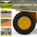 Pikkukuva 1 / 8: Lasten sähköauto, Caterpillar 12V, 110x70.5x61.5 cm, keltainen