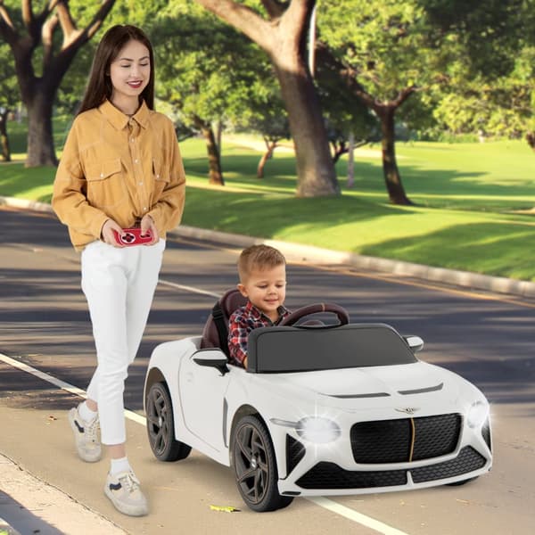 Lasten sähköauto, Virallisesti lisensoitu Bentley Bacalar, 108x65x45 cm, Musta