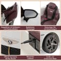 Pikkukuva 6 / 8: Lasten sähköauto, Virallisesti lisensoitu Bentley Bacalar, 108x65x45 cm, Musta