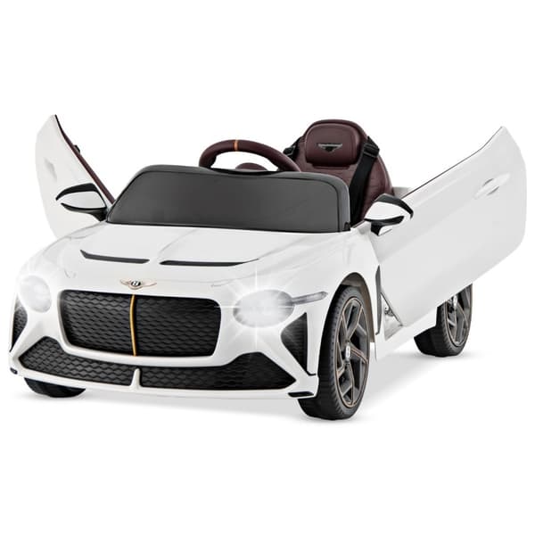 Lasten sähköauto, Virallisesti lisensoitu Bentley Bacalar, 108x65x45 cm, Musta