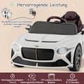 Pikkukuva 1 / 8: Lasten sähköauto, Virallisesti lisensoitu Bentley Bacalar, 108x65x45 cm, Musta