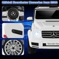 Pikkukuva 3 / 8: Sähköauto lapsille, Mercedes Benz G500, 67x114x53.5 cm, valkoinen