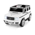 Pikkukuva 5 / 8: Sähköauto lapsille, Mercedes Benz G500, 67x114x53.5 cm, valkoinen