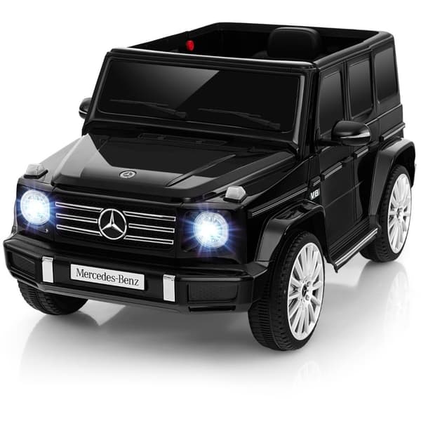 Sähköauto, Mercedes Benz G500, 67x114x53.5 cm, Musta