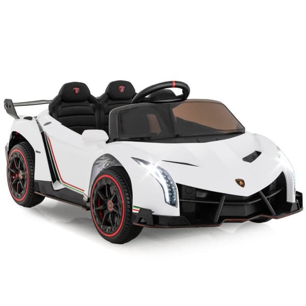 Sähköauto lapsille, Lamborghini kaukosäätimellä, 111x61x45 cm, Musta