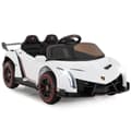 Pikkukuva 5 / 8: Sähköauto lapsille, Lamborghini kaukosäätimellä, 111x61x45 cm, Musta