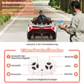 Pikkukuva 2 / 8: Sähköauto lapsille, Lamborghini kaukosäätimellä, 111x61x45 cm, Musta